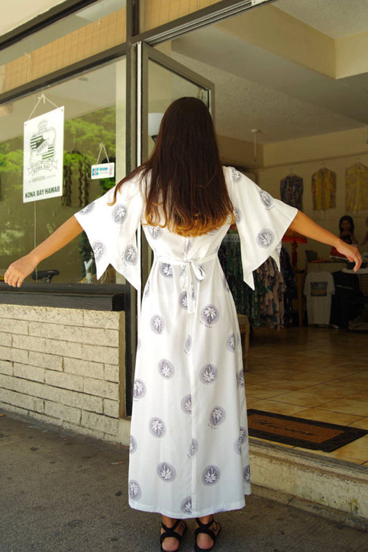 Palm Tree White Holo Mu'u