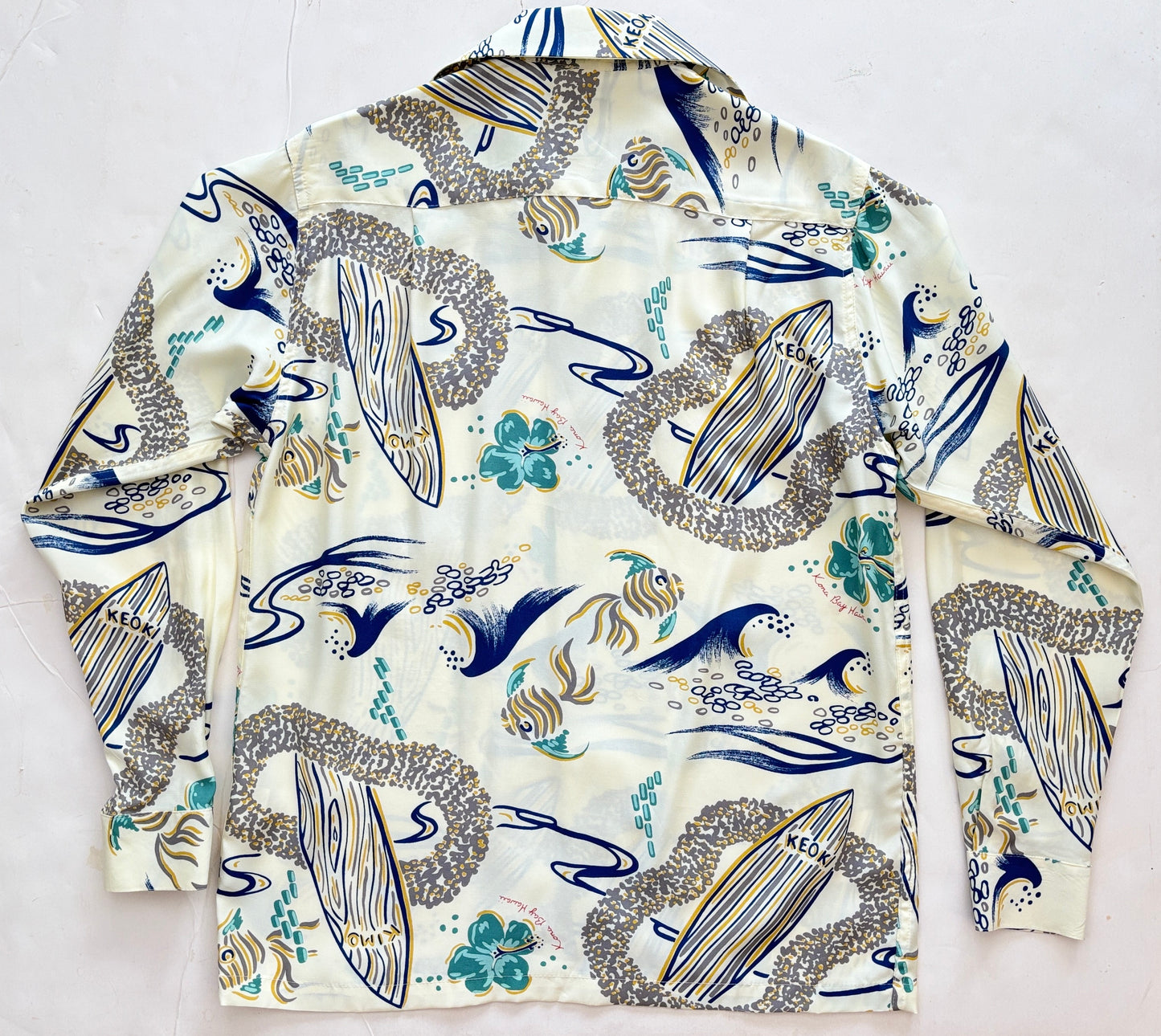 SurfBoard Off White Long Sleeve