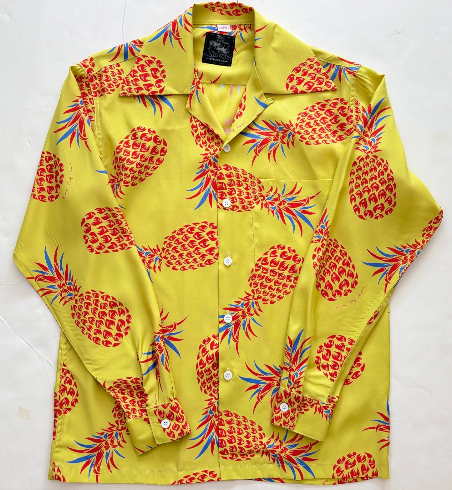 2025 Pineapple Yellow Long Sleeve
