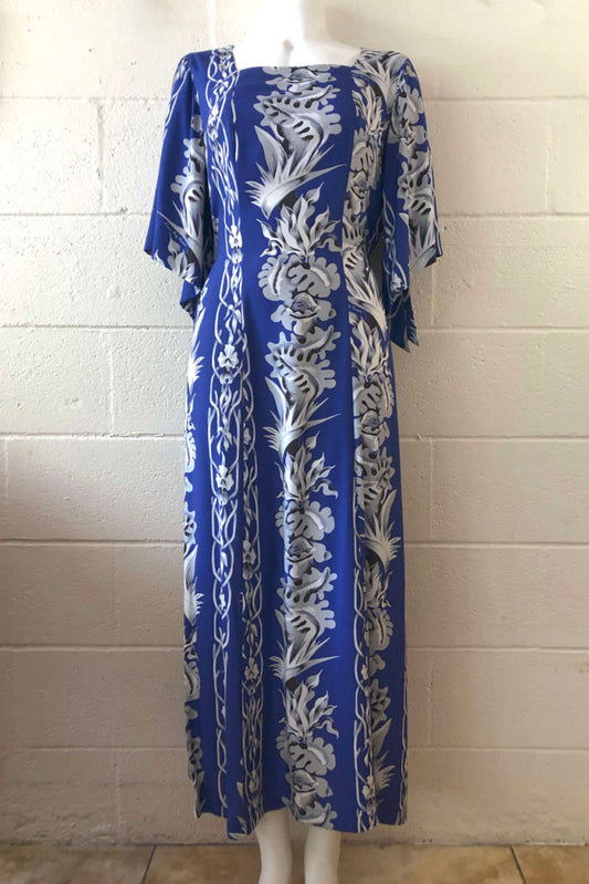 Flower Border Navy Holo Mu'u