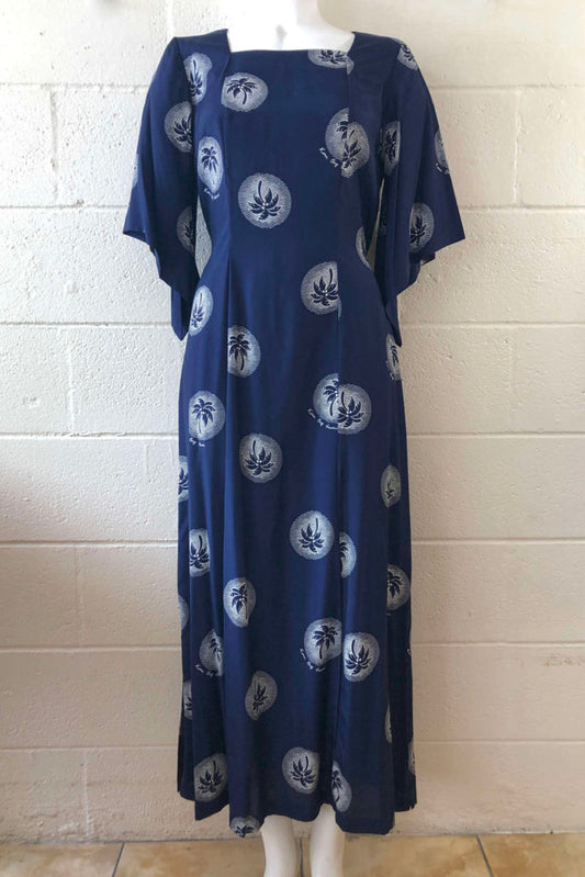 Palm Tree Navy Holo Mu'u