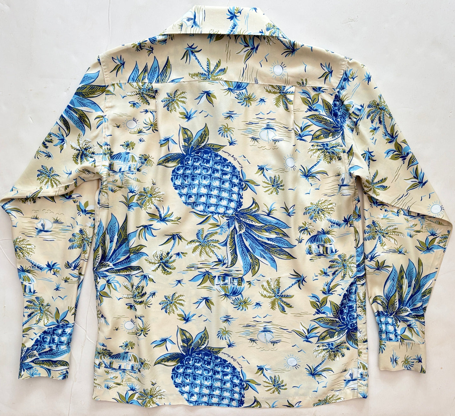 Big Pineapple Ivory Long Sleeve