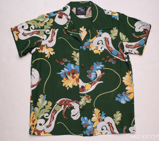 Diver Green Kids Shirt