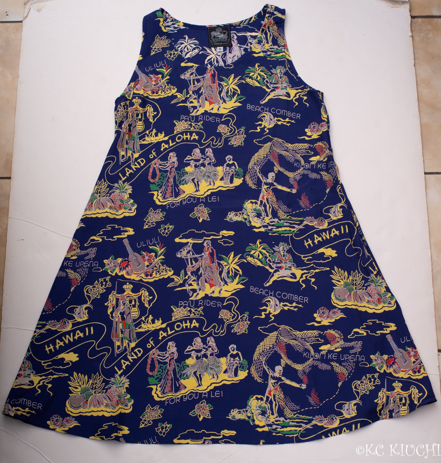 Land of Aloha Royal Dress