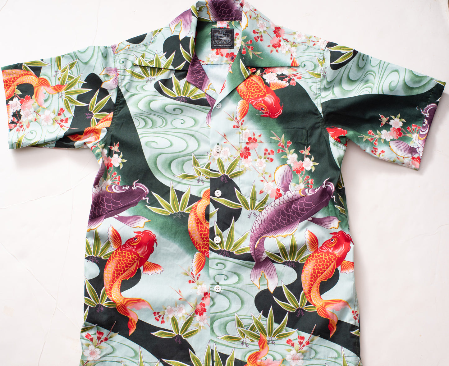 Cotton Koi Green