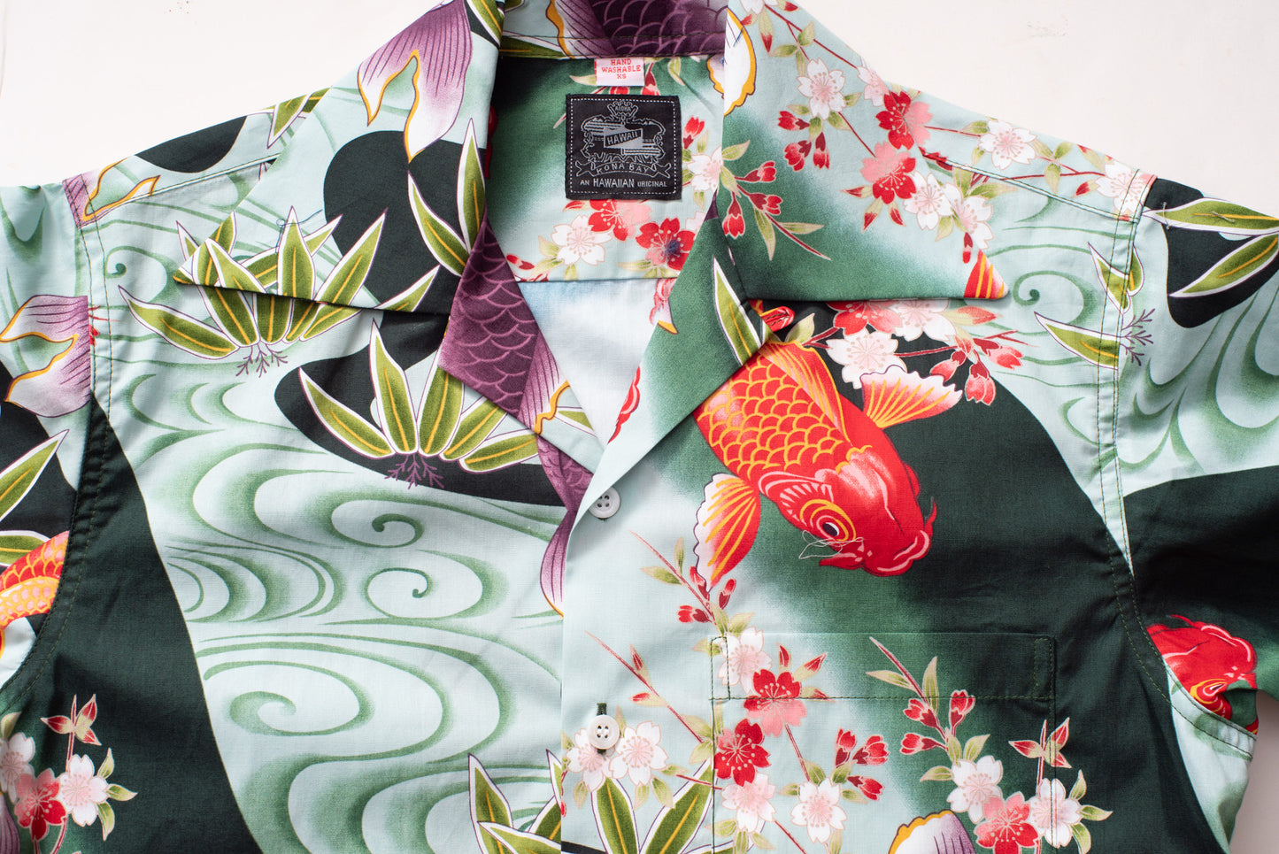 Cotton Koi Green