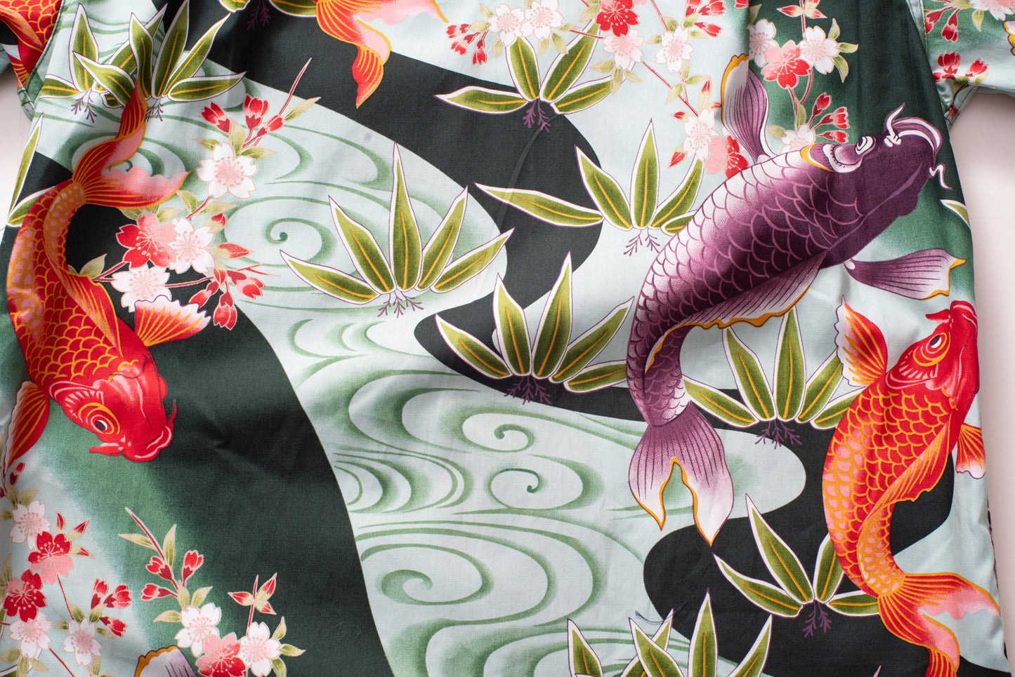 Cotton Koi Green