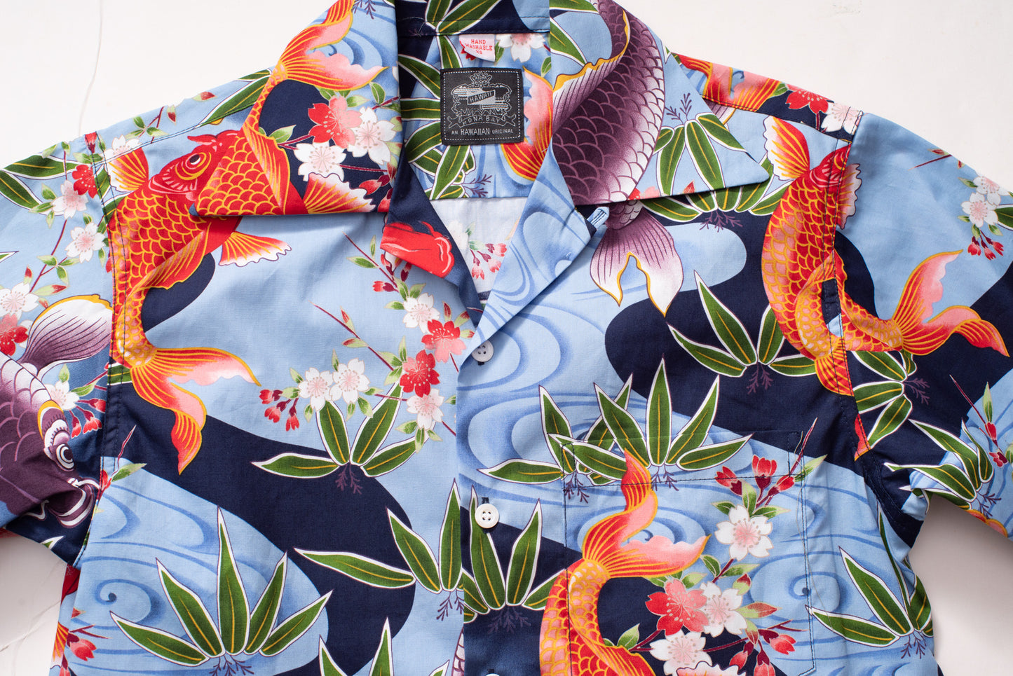 Cotton Koi Blue