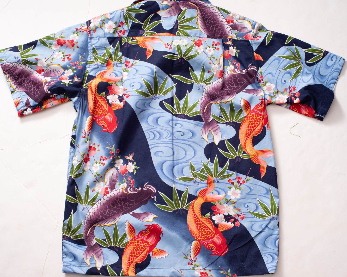 Cotton Koi Blue