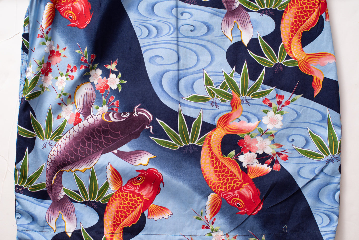 Cotton Koi Blue