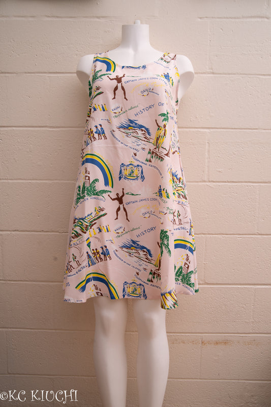 Kamehameha Pink Dress