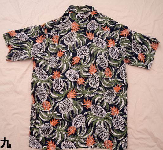 Modern Pineapple Black