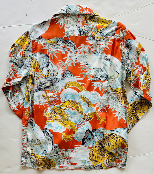 Tiger & Dragon Orange Long Sleeve