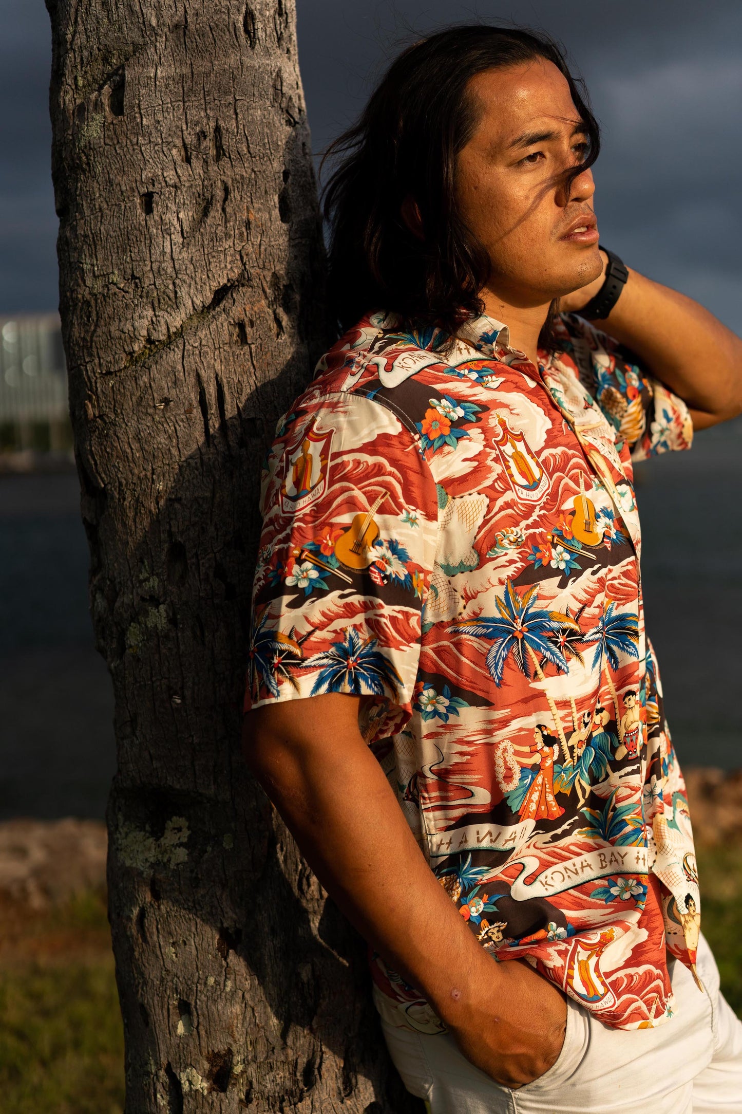 Land of Aloha Red