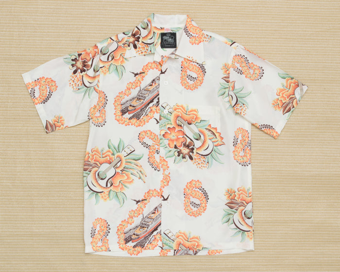 Lei, Ukulele, Liner White