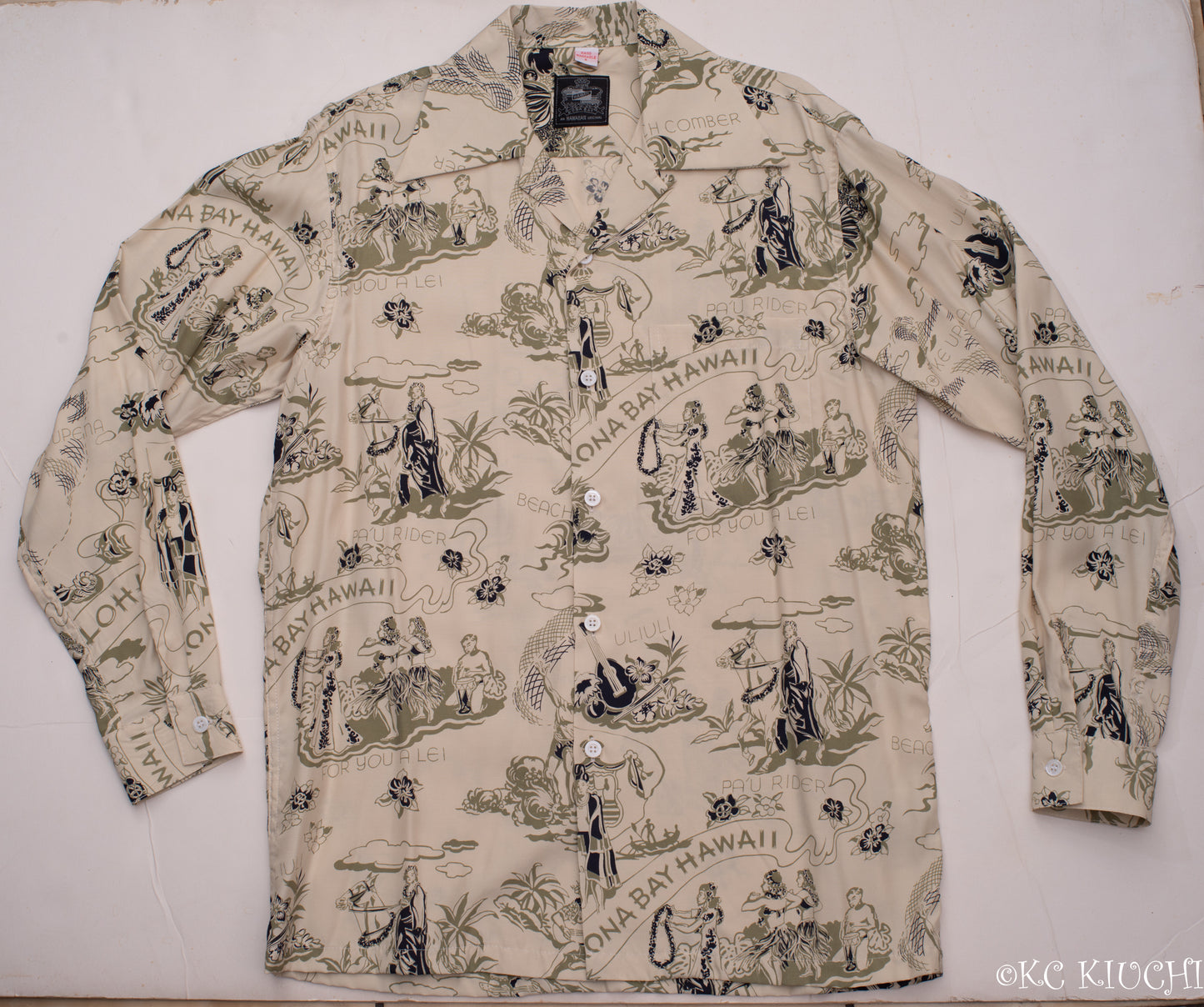 Land of aloha Green 2023 Long Sleeve