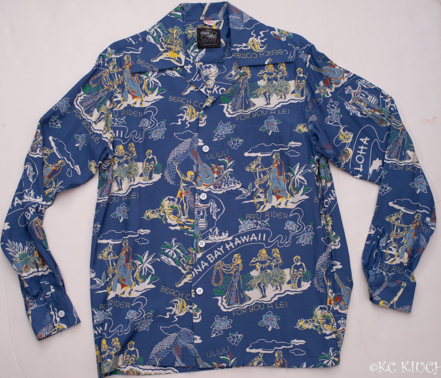 Land of aloha Blue 2023 Long Sleeve