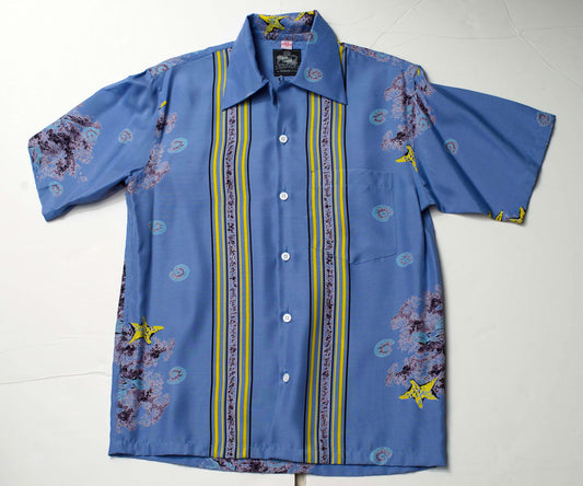 Tide Pool Border Blue