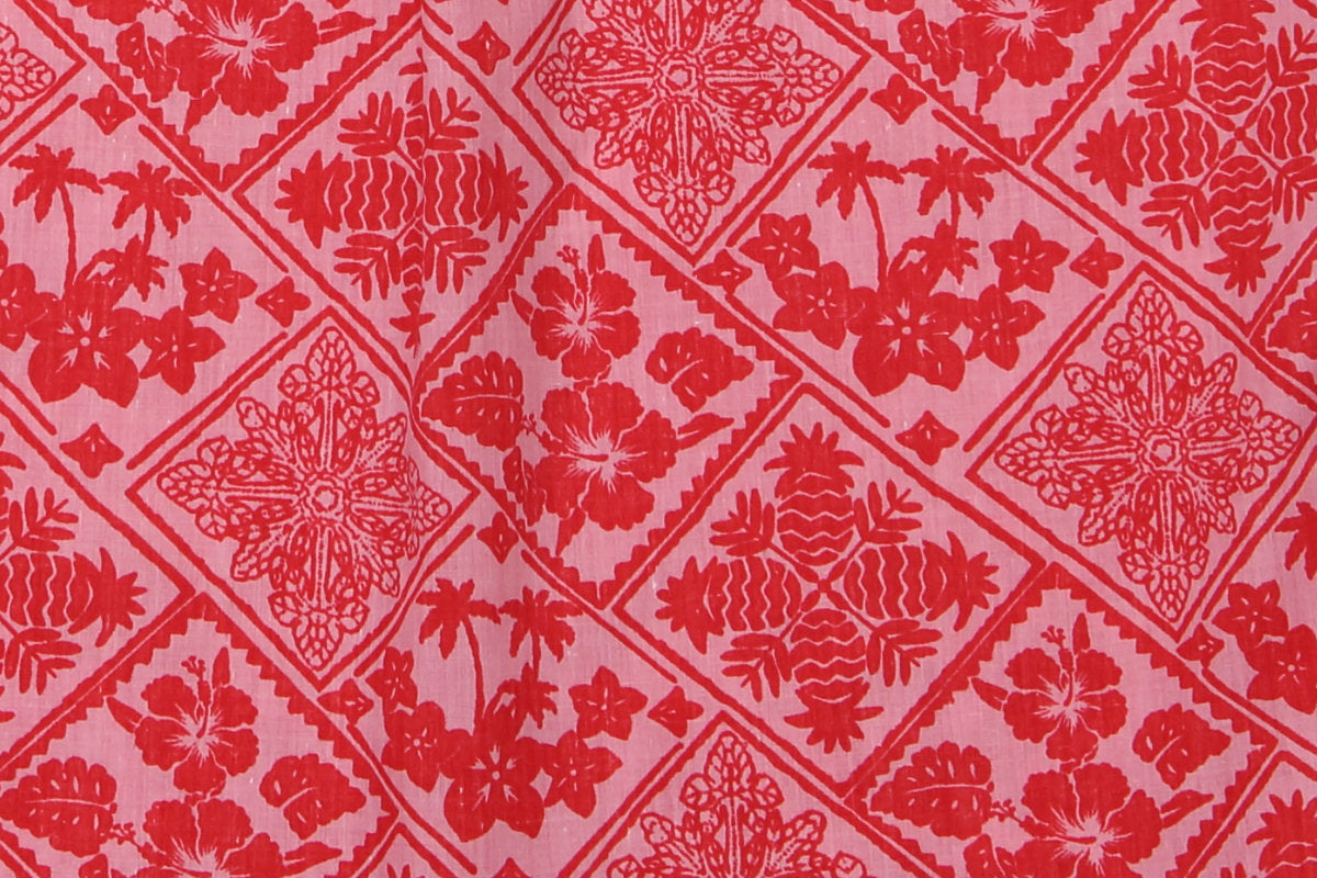 Classic Cotton Hawaiian Pink