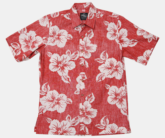 Cotton Hibiscus Red