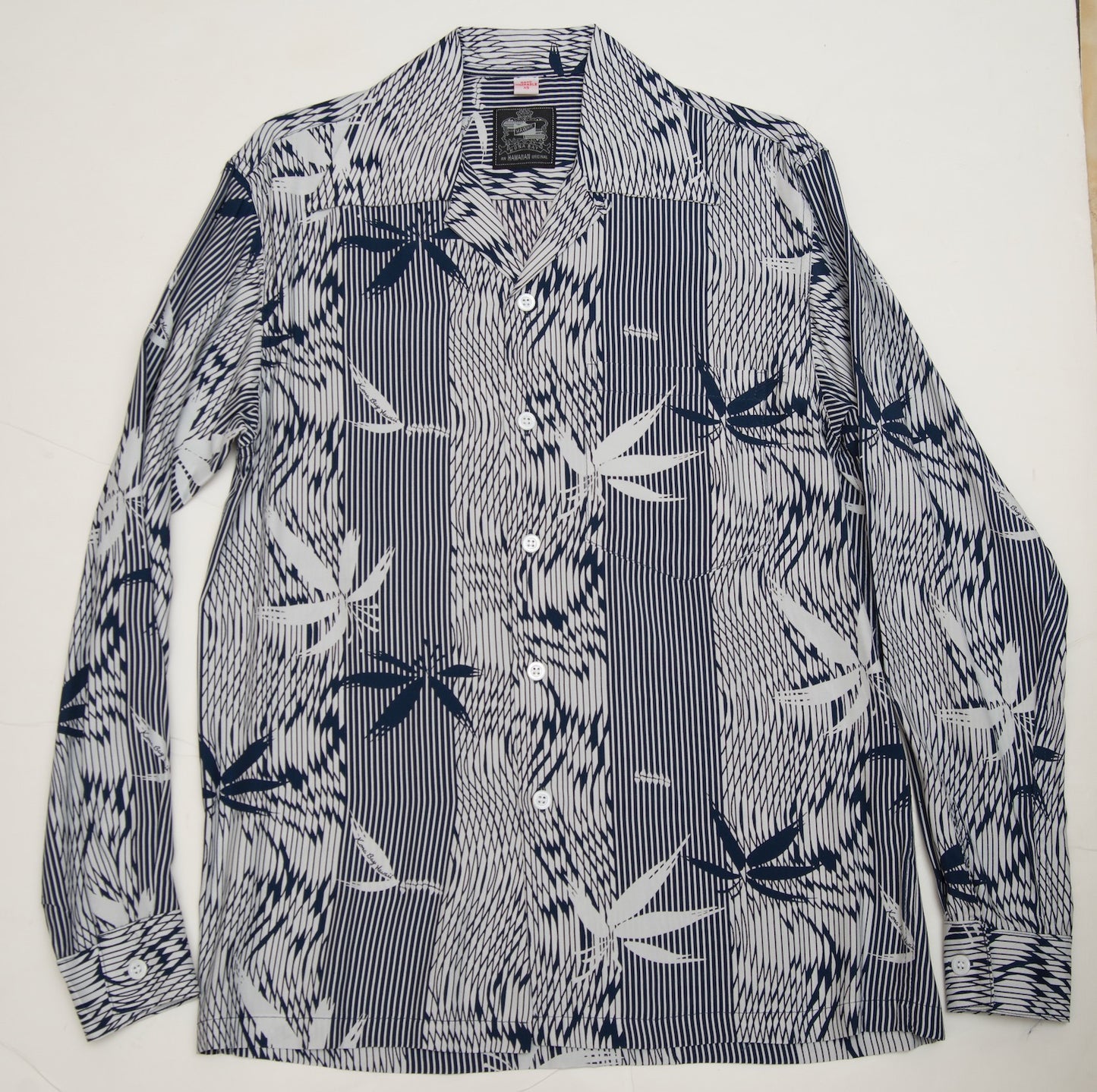 Bamboo Navy Long Sleeve