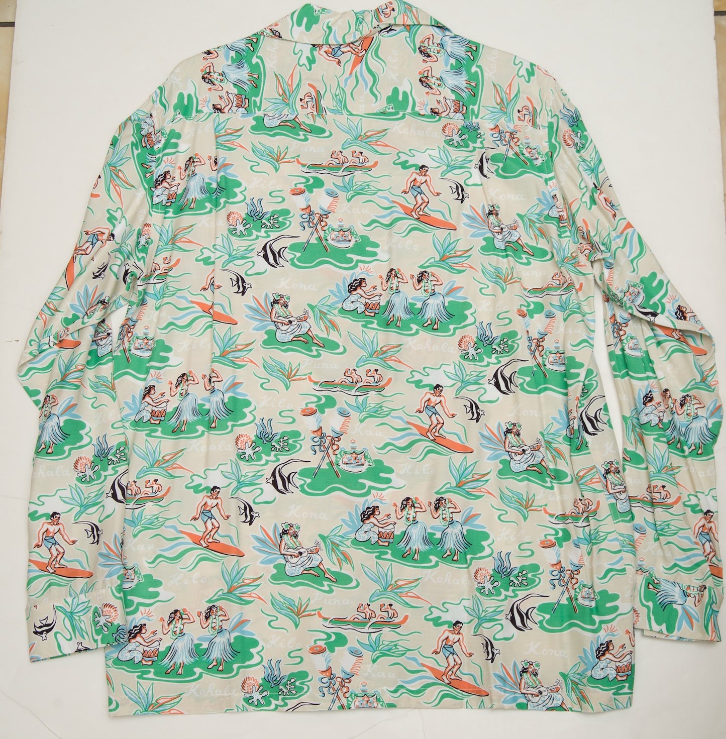 Big Island Beige Long Sleeve