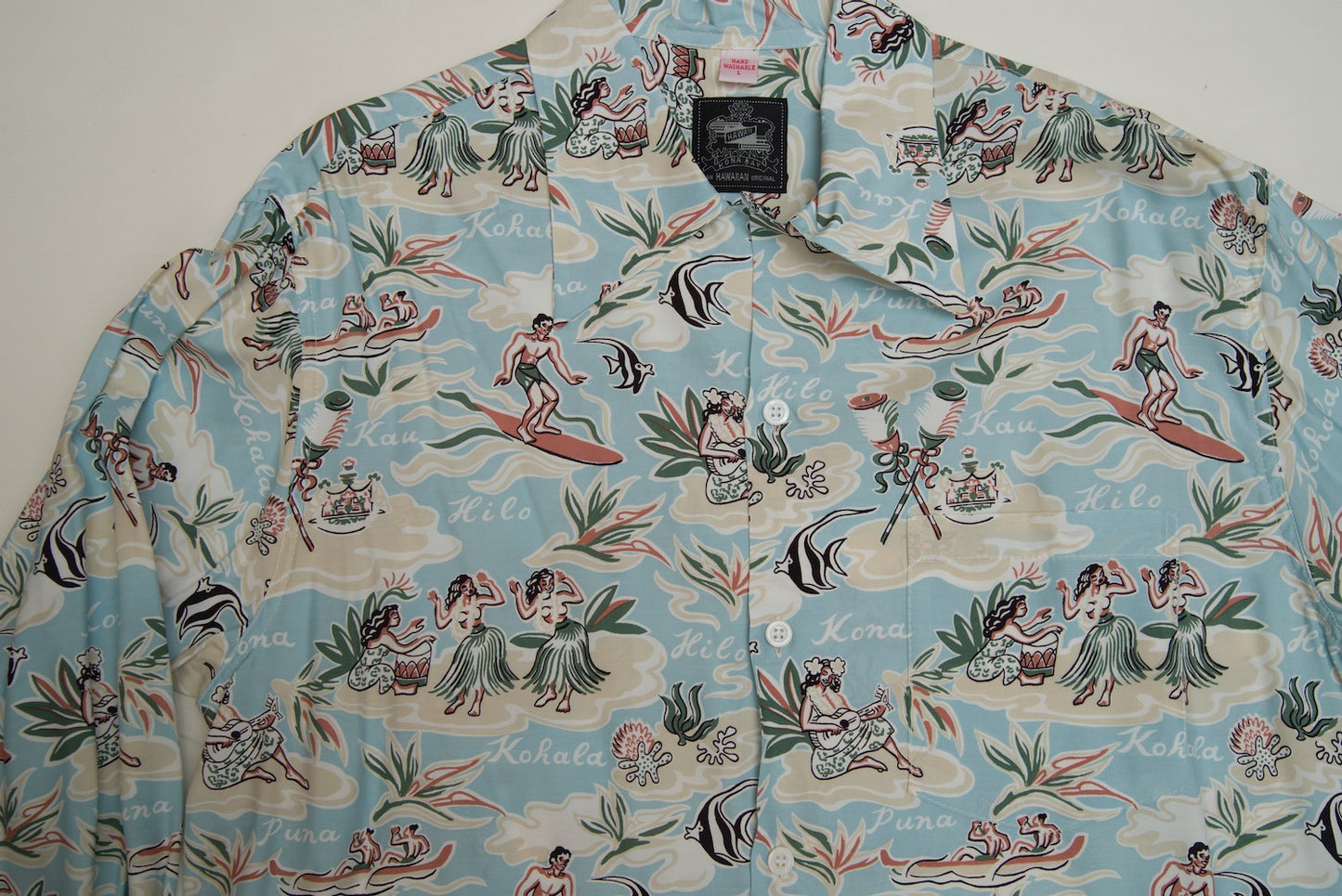 Big Island Blue Long Sleeve