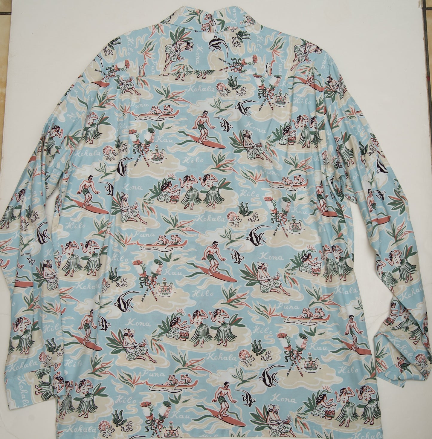 Big Island Blue Long Sleeve