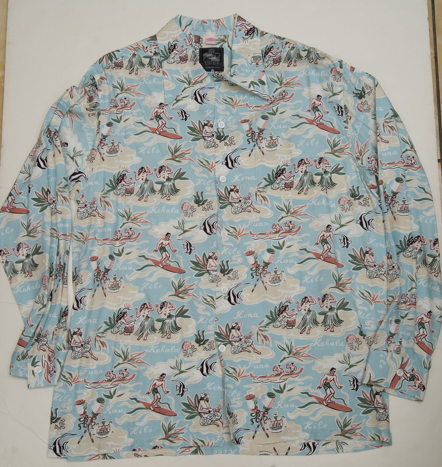 Big Island Blue Long Sleeve